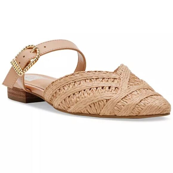 🆕️🩴DV by Dolce Vita Demi Natural Raffia Mules - Picture 1 of 9